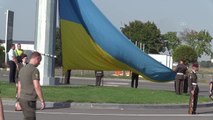 Odessa bölgesinin en büyük bayrağı törenle göndere çekildi