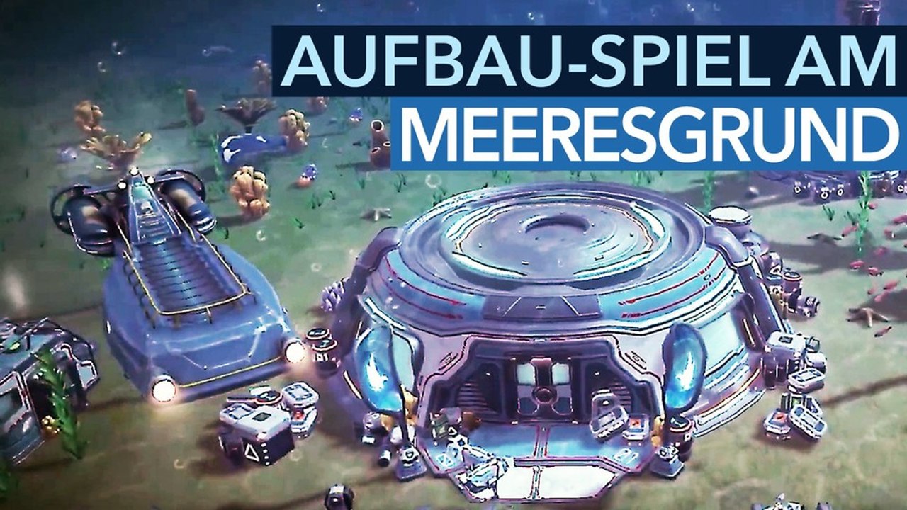 Aquatico - Vorschau-Video zum Unterwasser-Aufbauspiel