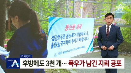 [다시 간다]후방에도 3천 개…폭우가 남긴 유실지뢰 공포