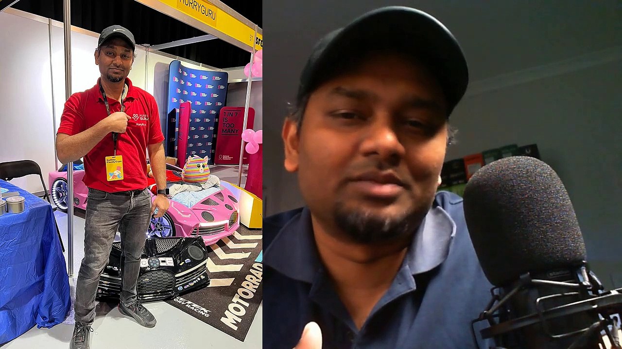 வேலைக்காரன் - HurryGuru Sydney Expo Stall _ Things I learnt