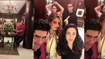 Kareena, Karisma, Karan attend Manish Malhotra's housewarming party