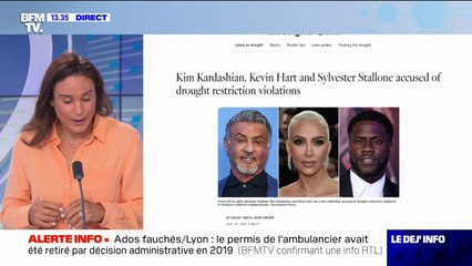 Plusieurs stars américaines épinglées pour le non-respect des restrictions d'eau en période de sécheresse