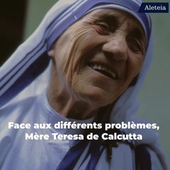 La "neuvaine express" de Mère Teresa