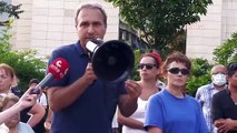 Validebağ Korusu'na giren AKP'li Üsküdar Belediyesi protesto edildi: 