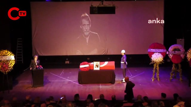 Tiyatro oyuncusu Civan Canova için cenaze töreni düzenlendi