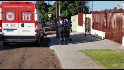 Idoso pouco responsivo é socorrido pelo Samu na Neva