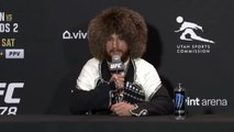 Merab Dvalishvili Post-Fight Press Conference - UFC 278