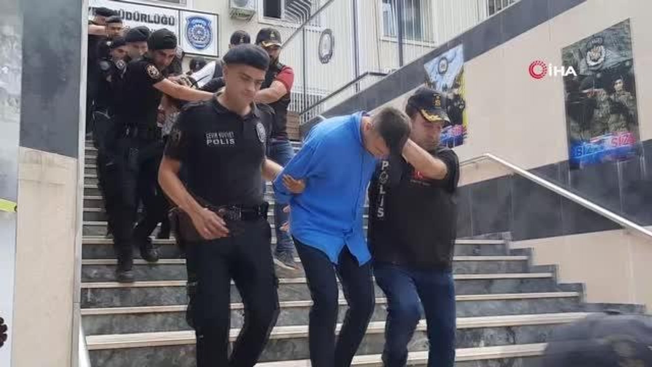 Düğün sahipleri tarafından şehit edilen bekçi olayında gözaltına alınan 8 kişi adliyeye sevk edildi