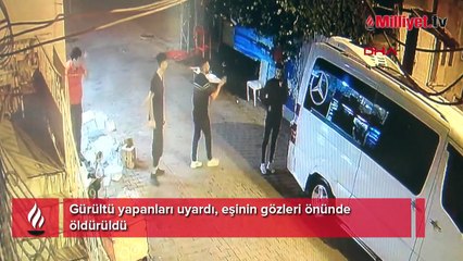 Bahçelievler'de 'gürültü' cinayeti! 2 çocuk babası eşinin gözleri önünde öldürüldü