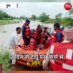 SDRF ग्वालियर ने चलाया रेस्क्यू ऑपरेशन