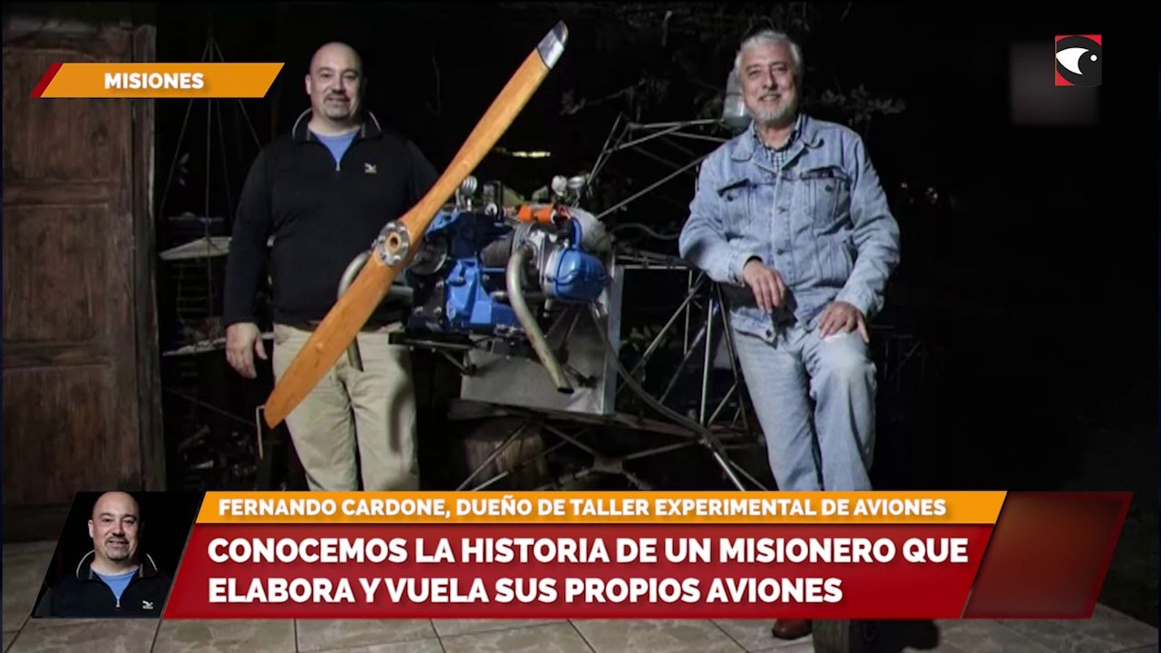 Conocemos la historia de un misionero que elabora y vuela sus propios aviones