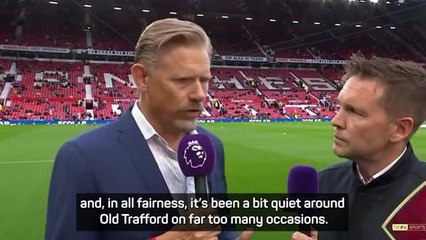 Schmeichel impressed by Man Utd fans' passion