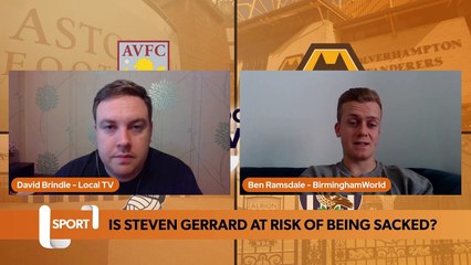 Is Steven Gerrard close to the sack and what does it mean for Aston Villa?