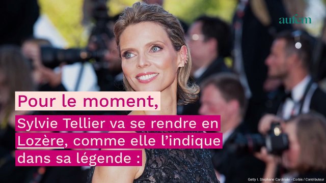 Sylvie Tellier : sublime dans un maillot fluo très original