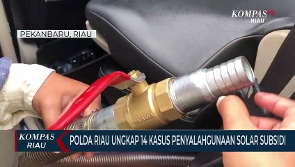 Polda Riau Ungkap 14 Kasus Penyalahgunaan Solar Subsidi
