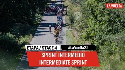 Sprint Intermedio / Intermediate sprint - Étape 4 / Stage 4 | #LaVuelta22