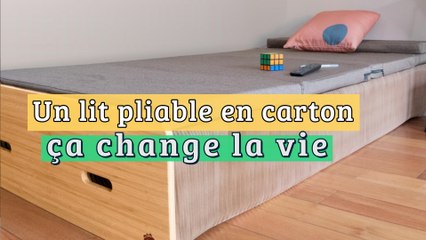 Le lit pliant Stooly : idéal pour des invités de dernière minute