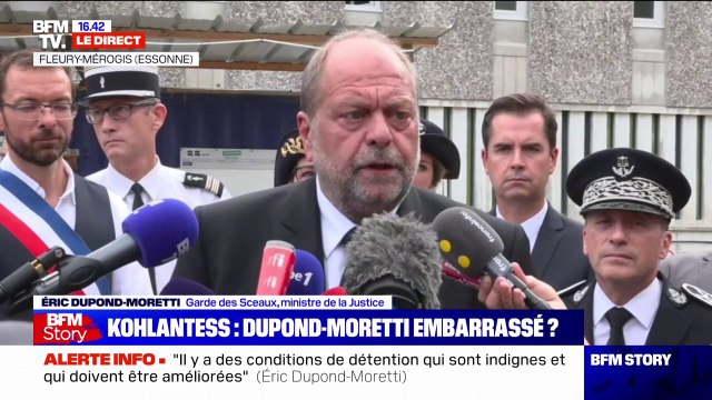 Éric Dupond-Moretti: Pour moi, la prison, c'est la sanction et la réinsertion