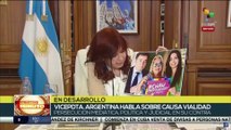 Cristina Fernández afirma que los fiscales no tienen ningún tipo de prueba contra ella