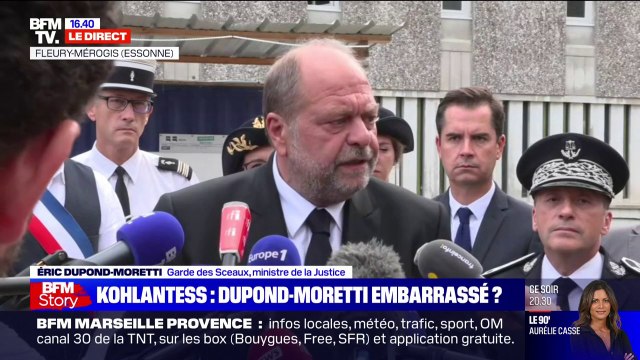 Selon Éric Dupond-Moretti, il existe des établissements pénitentiaires qui sont indignes
