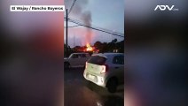 Usuarios en redes reportan incendio en el Ranchón de Las Antenas, reparto Wajay; municipio Rancho Boyeros.