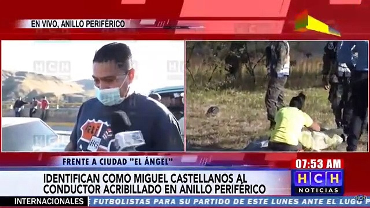 ¡Desgarradora escena! Esposa contempla a chofer de bus acribillado en #Honduras
