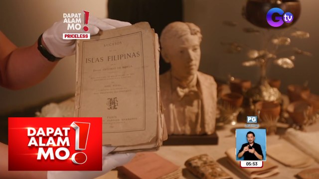 Mga antigong koleksyon ni Don Pedro Paterno, silipin! | Dapat Alam Mo!