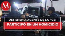 Detienen a agente de la FGE en Michoacán por homicidio