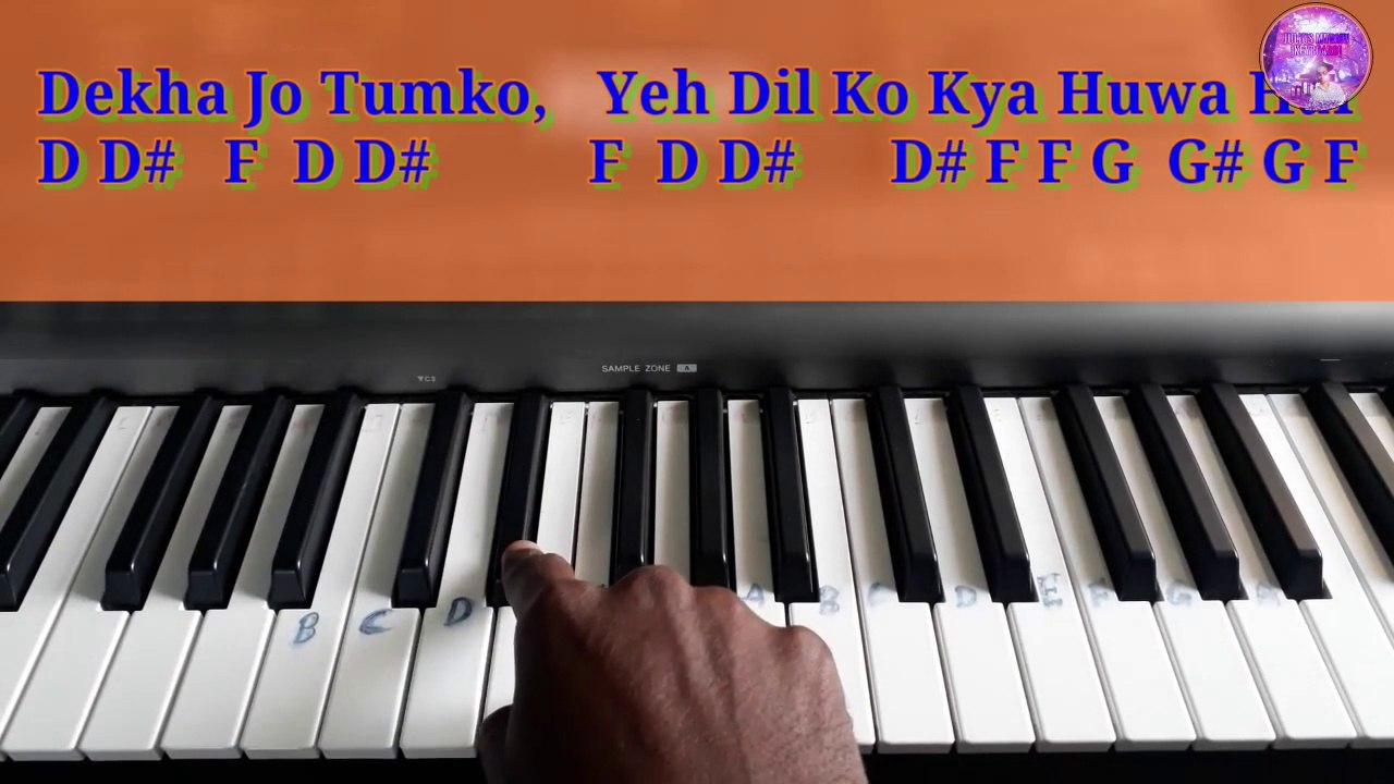 Dekha Jo Tumko Piano Tutorial | Mohabbat Ho Na Jaye Piano Tutorial | Kasoor | Julius Murmu Keyboard