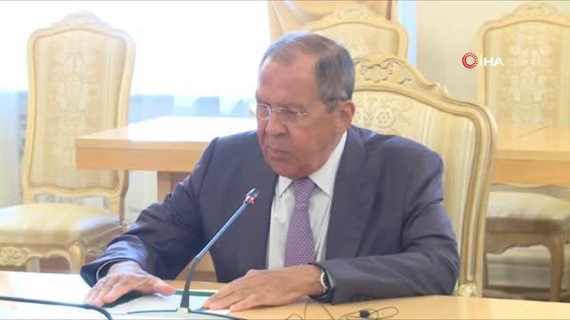Rusya Dışişleri Bakanı Lavrov: Rusya, Türkiye-Suriye ilişkilerinin normale dönmesi için yıllardır çalışma yürütüyor