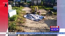 Dentro de cementerio de La Masica, Atlantida encuentra hombre ejecutado a machetazos