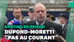 Éric Dupond-Moretti assure n’avoir « jamais été informé » du karting à la prison de Fresnes