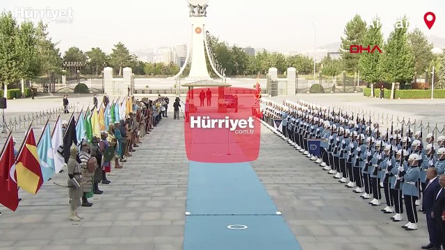 Filistin Devlet Başkanı Ankara'da... Erdoğan, Mahmud Abbas'ı resmi törenle karşıladı