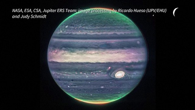 James Webb tira fotos impressionantes de Júpiter