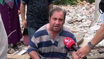 Beykoz Tokatköy'de kentsel dönüşüm sürecinde evi yıkılan vatandaş gözyaşlarına boğuldu: Bu nasıl bir zulümdür?