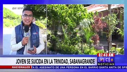 ¡Ahorcado en el baño de su casa! hallan a joven mecánico en aldea La Trinidad