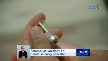 PinasLakas vaccination, dinala sa ilang paaralan | Saksi