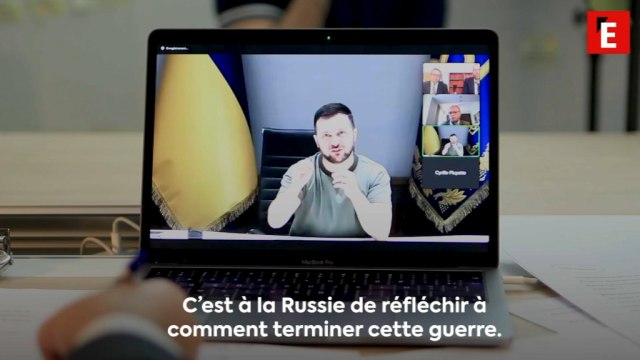 Volodymyr Zelensky: C’est à la Russie de réfléchir à comment terminer cette guerre