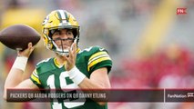 Packers QB Aaron Rodgers on QB Danny Etling