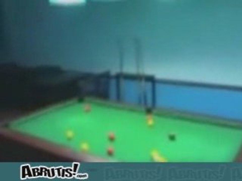 Alcool et billard !