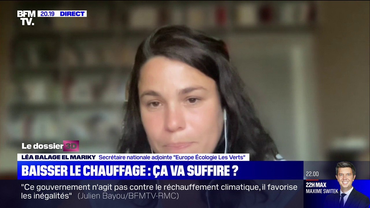 Léa Balage El Mariky sur la sobriété énergétique: "Il faut demander à certains de contribuer un peu plus"