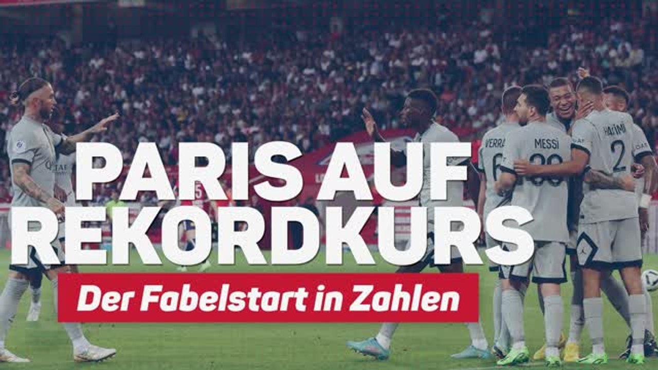Psg auf rekordkurs: der fabelstart in zahlen