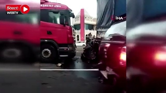Ankara’da freni boşalan tır dehşet saçtı: 1’i ağır 3 yaralı