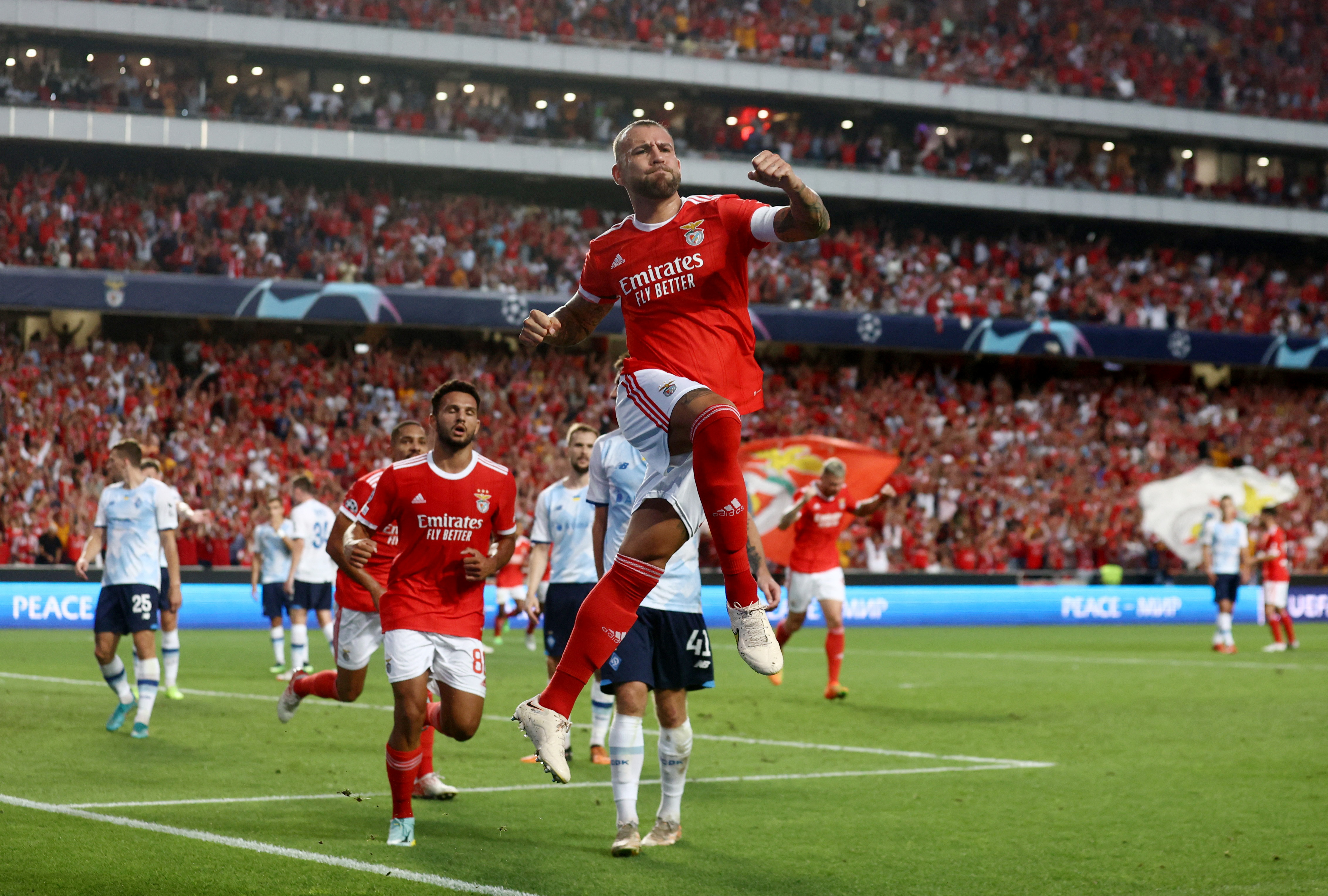 Barrages Ligue des Champions - Benfica déroule encore face à Kiev !