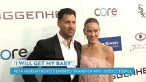 Peta Murgatroyd Says Embryo Transfer Wasn't Successful: 'I Will Get My Baby, Just Not Right Now'