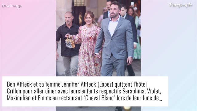 Jennifer Lopez dévoile une sublime photo de sa tenue lors de son mariage avec Ben Affleck