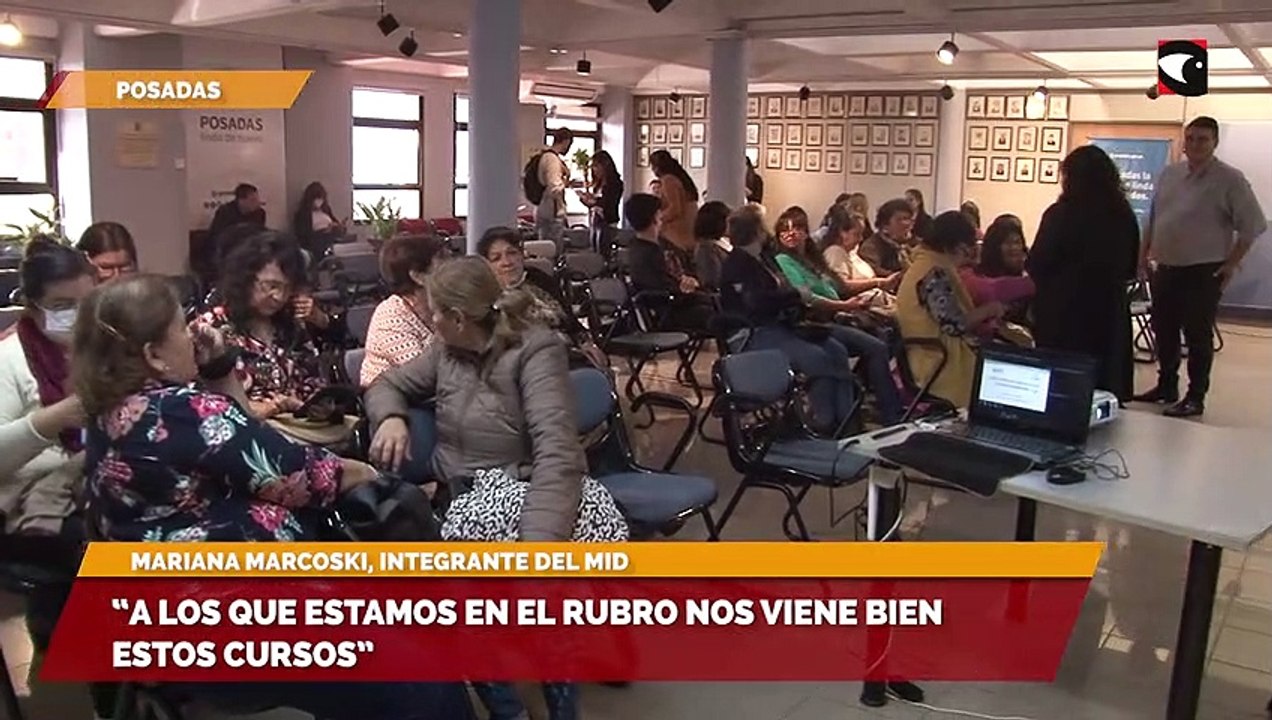 “A los que estamos en el rubro nos viene bien estos cursos”