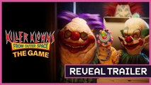 Tráiler de anuncio de Killer Klowns from Outer Space: The Game, un videojuego de terror multijugador asimétrico