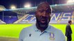 Darren Moore was delighted with the goals scored by Sheffield Wednesday