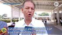 Extorsionó SSP-Veracruz a 70 transportistas foráneos: Canacintra